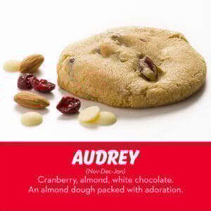 cranberry almond white chocolate cookie by RubySnap Bakery