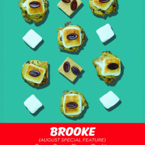 RubySnap Brooke cookie, a S'more cookie with toasty marshmallow and Valhrona Guanaja chocolate