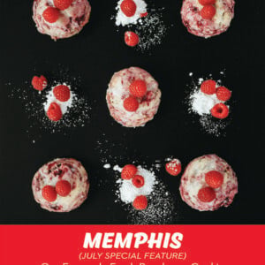 The RubySnap Memphis cookie. Famously fresh raspberry